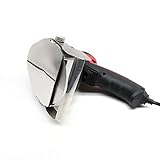 panfudongk Leistungsstarke Dönerschneider Dönermesser Kebab Schneider | Edelstahl | Anpassbare Schnittstärke 1-8mm | Tragbar & Ergonomisch | Extra Klinge