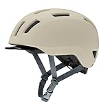 Smith Unisex Transit MIPS Fahrradhelm, Matte Chalk, 51-55CM