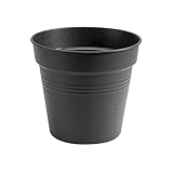 elho Green Basics Anzuchttopf 21 - Growpot für Züchten und Ernten - Ø 21.0 x H 19.3 cm - Schwarz/Living Schwarz