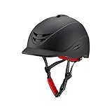 predolo Hochwertiger Reithelm für Erwachsene, verstellbar und tragbar - Perfekt für den Outdoor-Sport, m