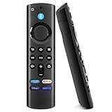 Suoxiom Ersatz Sprachfernbedienung (3rd Gen) mit Fernbedienung ersatz für AMZ Smart Tvs (4k, 2nd Gen, 3rd Gen, Lite) s-tick, für AMZ Smart Tvs Cube (2nd Gen, 3rd Gen)