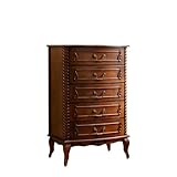 JUNCHENG1008 kommode Kommode mit 5 Schubladen – Holzkommode for Schlafzimmer – Kommode mit Metallgriff – Schrank-Organizer und Aufbewahrungsschrank for Flur, Eingangsbereich kommode Flur