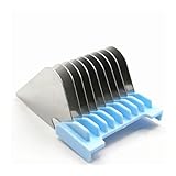 Ersatz-Aufsteckkamm For Haarschneider Aus Edelstahl, Kompatibel Mit Wahl, Moser 1400 1853 1233 1234 1170 1230 1233-710, Trimmer, Friseurschneider(25mm 1233-7170 Light blue)