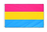 Star Cluster 90 x 150 cm LGBT/Flagge der Pansexuellen/Pansexual Pride Flag