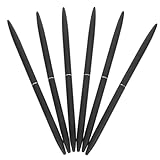 Gadpiparty 5 Stück Kugelschreiber Aus Metall Büro Stifte Signaturstift Stifte Für Die Schule Kugelschreiber Großpackung Hochzeit Stifte Hochzeitsstift Hochzeitsgastbuchstift Black