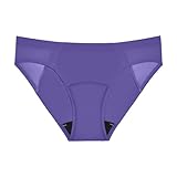 KNIX Shadow Mesh Leakproof Bikini - Period Underwear for Women, Immergrün, L