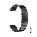 22 26mm Quickfit Titan Band for Garmin Fenix ​​8 51mm 47mm E 7X 6X 7/6Pro Enduro 3 2 Armband(Black,26mm D2 MK1 MK2i)