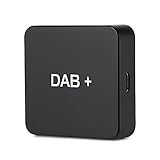 Car Kit Digital Audio Broadcast DAB DAB + Box Empfängeradapter mit Antenne für Autoradio Android 5.1 und höher, Digitaler Radio Antennentuner UKW-Übertragung USB (nur für Länder mit DAB-Signal)