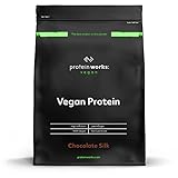 Protein Works- Vegan Protein Pulver- 25g pflanzliches Protein- Veganes Proteinpulver- Vegan Eiweißpulver- 16 Servings- Chocolate Silk- 500g
