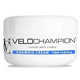 VeloChampion Luxury Anti Chafe Chamois Cream Frische Feuchtigkeitscreme. Reduziert Reibung und Beschwerden (150ml Dose)