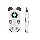 RUIZU 16GB MP3 Player Kinder Bluetooth 5.0 mit kopfhörer Lautsprecher Unterstützt UKW-Radio, Wecker, EIN-Tasten-Aufnahme, Stoppuhrfunktion