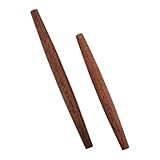 CLISPEED 2 Stück Teiliges Holz Nudelholz für Ergonomisches Teigroller zum Ausrollen von Teig und Dumpling Wrappers Robustes Küchenwerkzeug für Kleine Hände