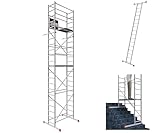 ALTEC AluCombine® 3.0-700 | 7m | Alu Standgerüst mit Traverse und Wandanker | Baugerüst Arbeitsbühne Montagegerüst Anlegeleiter Treppengerüst