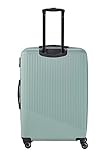 Travelite 4-Rad Hartschalenkoffer groß 96 Liter, Gepäck Serie Bali: ABS Hartschalen Trolley mit TSA Kombinationsschloss, 77 cm