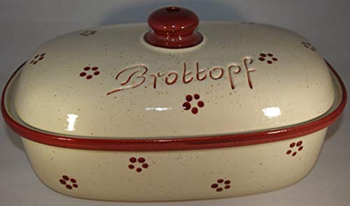 Brottopf BROTTOPF OVAL 33 CM RUBIN 1670-30