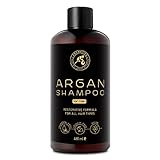 Arganöl Shampoo für Männer 480ml mit Arganöl & Pflanzenextrakte - Argan Männer Shampoo für Haarwachstum & Volumen - Haarpflege mit Argan Shampoo