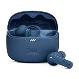 JBL Tune Beam – Wasserresistente, True-Wireless In-Ear-Kopfhörer mit Noise-Cancelling in Blau – Mit bis zu 48 h Musikwiedergabe