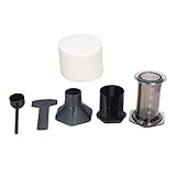 YUEYASHUX French Press Coffee Maker tragbare hochwertige europäische Tropfkaffeemaschine Heimreise Brown Brown