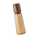 Holz Salz und Gewürze Streuer Einstellbarer Mahlmechanismus Manuelle Pfeffermühle Set Mühle Holz