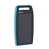 XLayer Solar Power Bank I 15000mAh I Schnellladen I Camping I Outdoor Ladegerät I Akkupack I Solarpanel I kompatibel mit iPhone 16/15/14/13/12/Plus/Mini/Pro/Pro Max, Samsung Galaxy S23 Ultra/S22