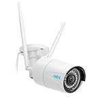 Reolink Überwachungskamera für den Außenbereich, WLAN, 5 MP, IP-Kamera CCTV WiFi 2,4 GHz/5 GHz mit Personen-/Fahrzeugerkennung, Nachtsicht, wasserdicht IP66, Schlitz für Micro-SD-Karte, Zeitraffer,