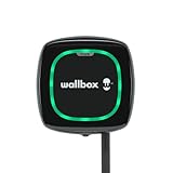 Wallbox Pulsar Plus Ladegerät für Elektrofahrzeuge. Mit Einstellbarer Leistung von bis zu 22 kW. Ladekabel Typ 2. WLAN- und Bluetooth-Verbindung sowie OCPP-kompatibel. (Type 2-22 KW | 5m, Black)