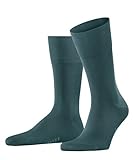 FALKE Herren Socken Tiago M SO Fil D'Ecosse Baumwolle einfarbig 1 Paar, Grün (Mulberry 7448) neu - umweltfreundlich, 41-42