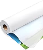 ELES VIDA Schnittmusterpapier Rolle 42 cm x 50 Laufmeter 35g /m – Premium Blanko Transparent Papier Rolle – Zeichenpapier, Schnittmuster zum Nähen für Schneider, Papierschnittmuster