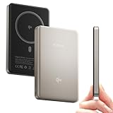 Kuulaa MagSafe Power Bank 10000mAh, Qi2-Zertifizierte Wireless Magnetische Powerbank, 15W kabellose Power Bank & 20W USB-C-Schnellladefunktion externer Akku kompatibel mit iPhone 16 Pro Max/16/15-12