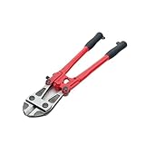 Drahtschneider, 45,7 cm, robuster Bolzenschneider, zum Schneiden von Stahldraht, Kettenschlössern, Kabel-Handwerkzeugen
