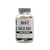 MST Maca 1000 mg hochdosiert –Maca Pulver aus Peru – rein pflanzlich – veganes Nahrungsergänzungsmittel – für Männer und Frauen – Made in Germany (120 Kapseln)