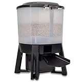 Wagner Green Solar Teich Futterautomat Automatic Fishfeeder 6 Liter, programmierbarer Futterspender für Fischfutter Pellets…