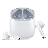 MPWHYL Bluetooth Kopfhörer In Ear, Kopfhörer Kabellos Bluetooth 5.3 mit Mikrofon, HiFi Stereoklang, Mini-Ladebox mit 30 Std Spielzeit, IPX7 wasserdichte Wireless für Beruf & Sport