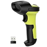 Inateck Barcode Scanner Wireless 2.4 GHz, 35 m Reichweite, automatisches schnelles und präzises Scannen, 180 Tage Standby-Zeit, BCST-60