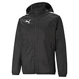 PUMA Herren Teamliga All Weather Jacket Sweater, Puma Black-puma Black, S EU