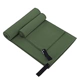 Mikrofaser-Camping-Handtuch, saugfähiges Handtuch für Reisen, Outdoor-Fitnesszubehör, schnell trocknender saugfähiger Waschlappen zum Laufen, Klettern