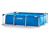 3in1 Set Gartenpool 260 x 160 x 65cm Pool mit Filterpumpe INTEX