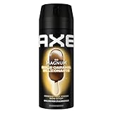 Axe Bodyspray Magnum Gold Caramel Billionaire Deo ohne Aluminiumsalze sorgt 48 Stunden lang für effektiven Schutz vor Körpergeruch 150 ml