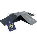 BEST SPORTING Rampen-Set für Skateboard/BMX-Rad/Skater & RC Cars I 4+1-teilige Skater Rampe für Flexible Aufbaumöglichkeiten I stabile Skateboard Rampe I hochwertige Scooter Rampe