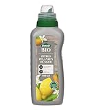 Dehner Bio Zitruspflanzendünger, hochwertiger Flüssigdünger für Zitruspflanzen, organischer NK-Dünger, ökologisch wertvoll, 500 ml, für ca. 75 l
