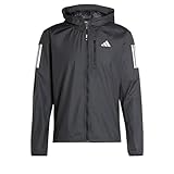 adidas Herren Own The Run Jacket Jacke, Black/White Pocket, L