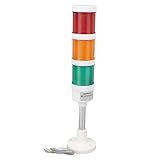 ViaGasaFamido 3 Farb -LED -Signal -Turm -Stapel -Lichtmaschinen -Signalantriebslicht mit Hohem Dezibel -Summer für Maschinen, Überwachungsstellen und Konstruktionsstellen