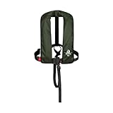 12skipper Automatik-Rettungsweste 165N mit Harness, Schwimmweste, Olive