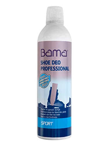 Bama Schuh Deo Spray Sport - geruchsneutralisierendes, antibakterielles Schuhspray für hygienische Frische und Desinfektion im ganzen Schuh, 500 ml