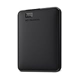WD Elements Portable externe Festplatte 4 TB (mobiler Speicher, USB 3.0-Schnittstelle, Plug-and-Play, für Windows formatiert) Schwarz