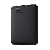 WD Elements Portable externe Festplatte 4 TB (mobiler Speicher, USB 3.0-Schnittstelle, Plug-and-Play, für Windows formatiert) Schwarz