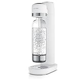 Arendo - Soda Maker Wassersprudler – inkl. 1000 ml Wasserflasche BPA frei – fein dosierbar – Soda Streamer kompatibel mit 60 l CO2 Zylindern