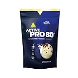 inkospor Active Pro 80 Protein Shake, Stracciatela, 500 g Bag