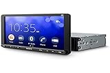 Sony XAV-AX8050D 9 Zoll großes Display DAB AV Receiver mit Apple CarPlay, Android Auto & Weblink 2.0 Kompatibilität, schwarz