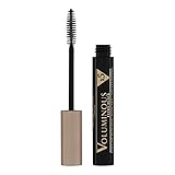 L'Oréal Paris Mascara, Schwarze Wimperntusche für 5x mehr Volumen und kräftige Wimpern, Voluminous, Nr. 00 Extra Black, 1 x 7,5 ml